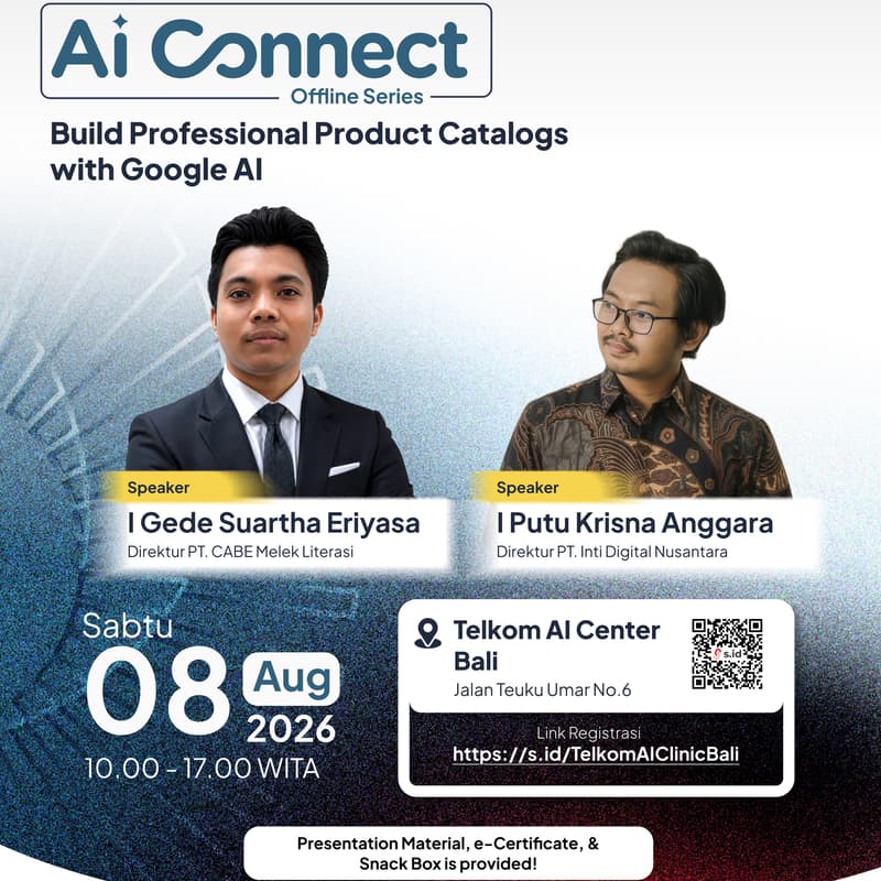 Cover Image for AI Clinic: Build Professional Product Catalogs with Google AI for UMKM