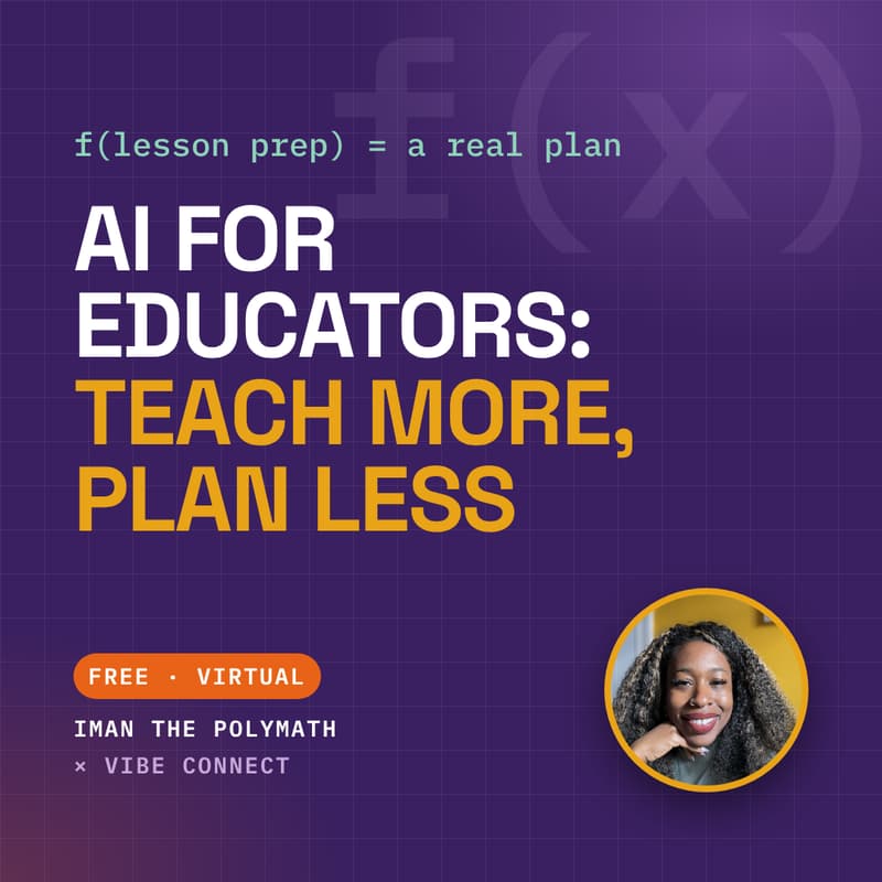 Cover Image for AI for Educators: Teach More, Plan Less