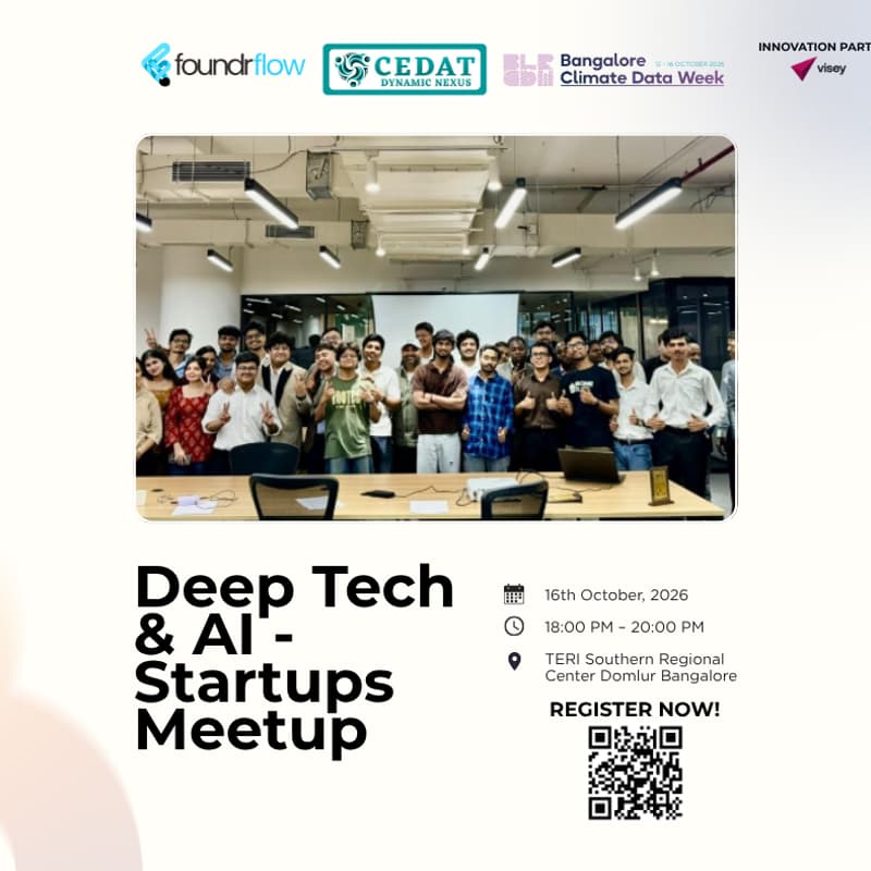 Cover Image for Deep Tech & AI Startups Meetup