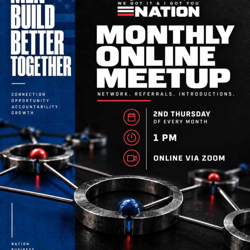 Cover Image for Brotherhood Monthly Online Meet Up