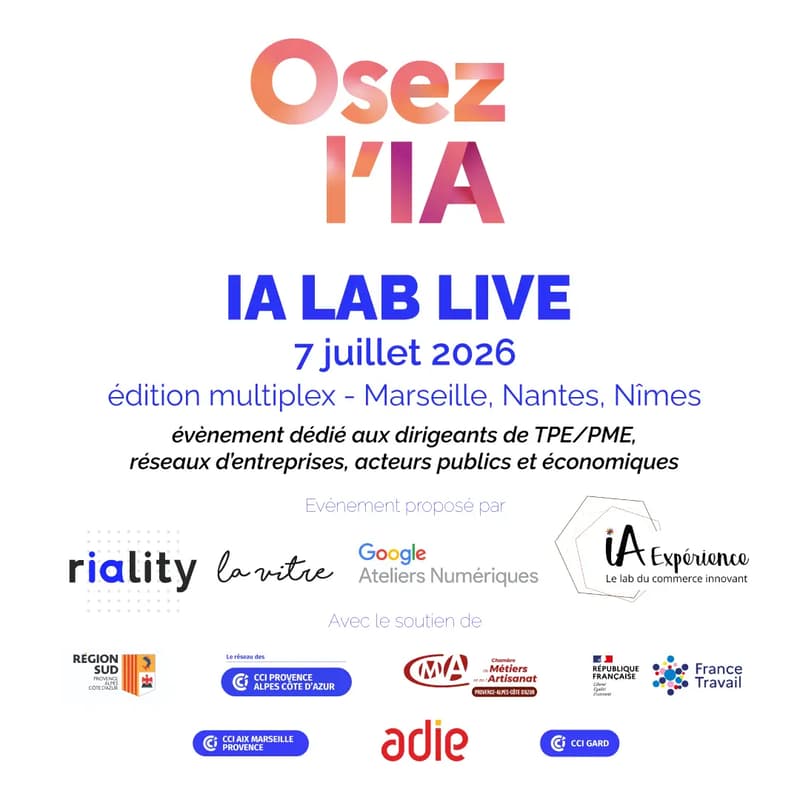 Cover Image for Osez l’IA : IA LAB LIVE (édition multiplex)