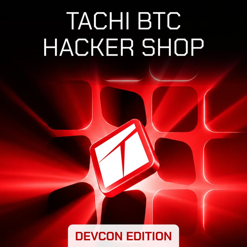 Cover Image for Tachi BTC Hacker Shop - Devcon Edition