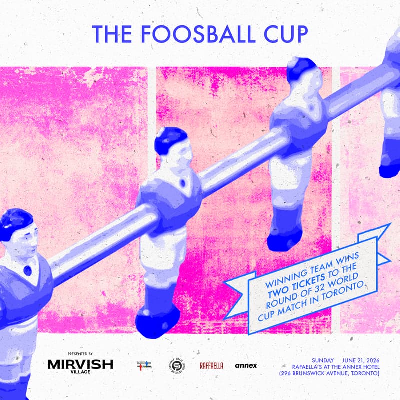 Cover Image for The Foosball Cup Presented By Mirvish Village