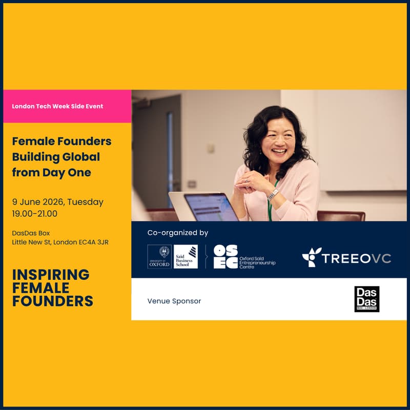 Cover Image for London Tech Week Side Event // Inspiring Female Founders: Female Founders Building Global from Day One