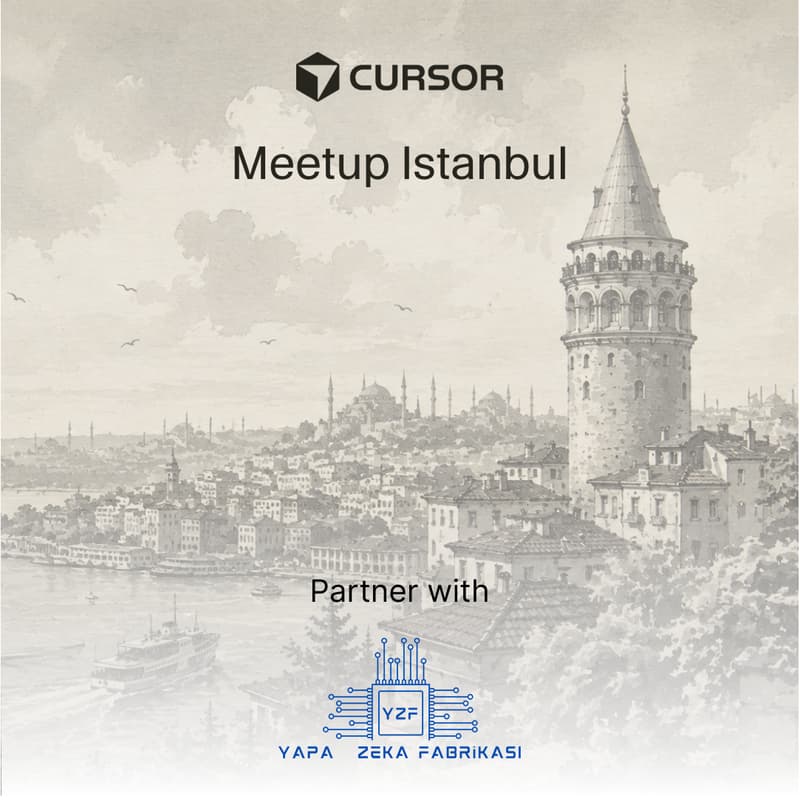 Cover Image for Cursor Meetup Istanbul with YZF