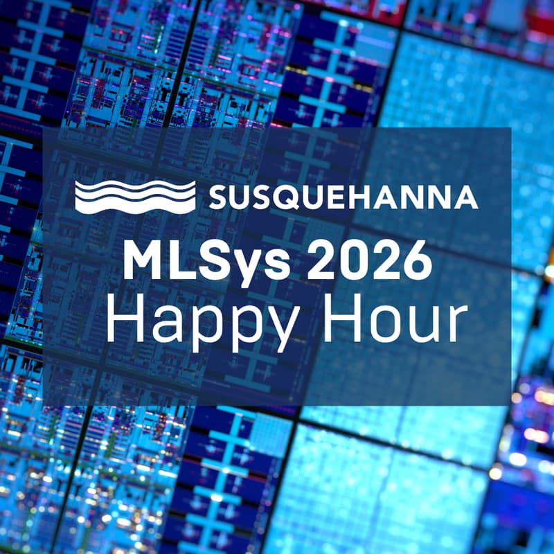 Cover Image for Susquehanna ML Sys 2026 Happy Hour
