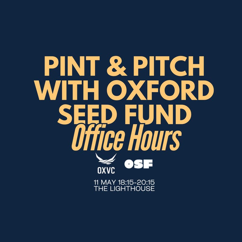 Cover Image for Pint & Pitch / OSF Office Hours