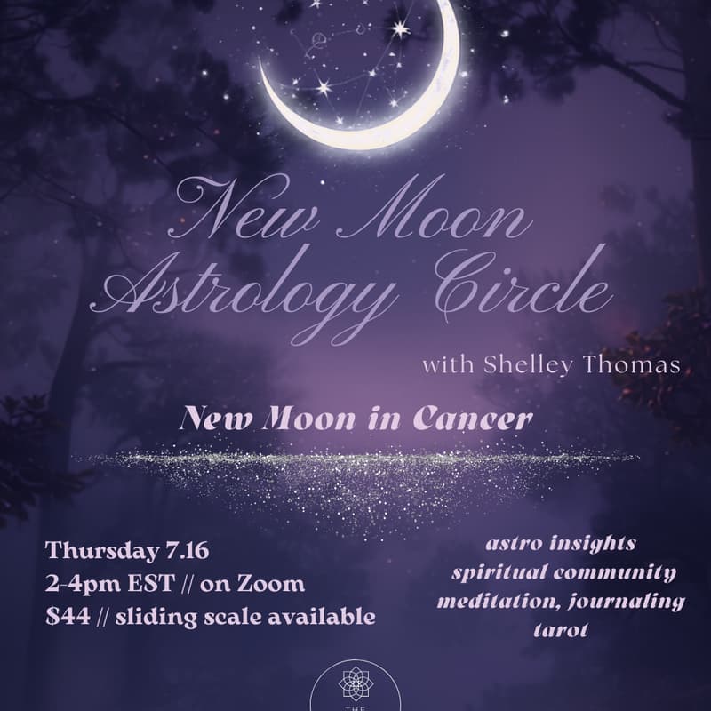 Cover Image for New Moon Astrology Circle