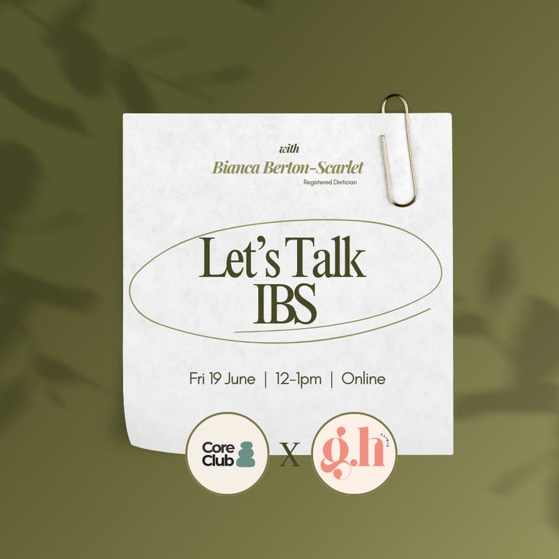 Cover Image for Let's Talk IBS: Core Club x The Gut Health Clinic