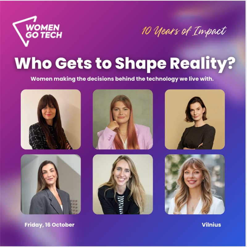 Cover Image for Who Gets to Shape Reality? Women making the decisions behind the technology we live with.
