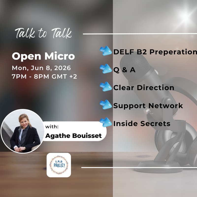 Cover Image for Target DELF B2 in September? Let’s Pass Together! 🇫🇷
