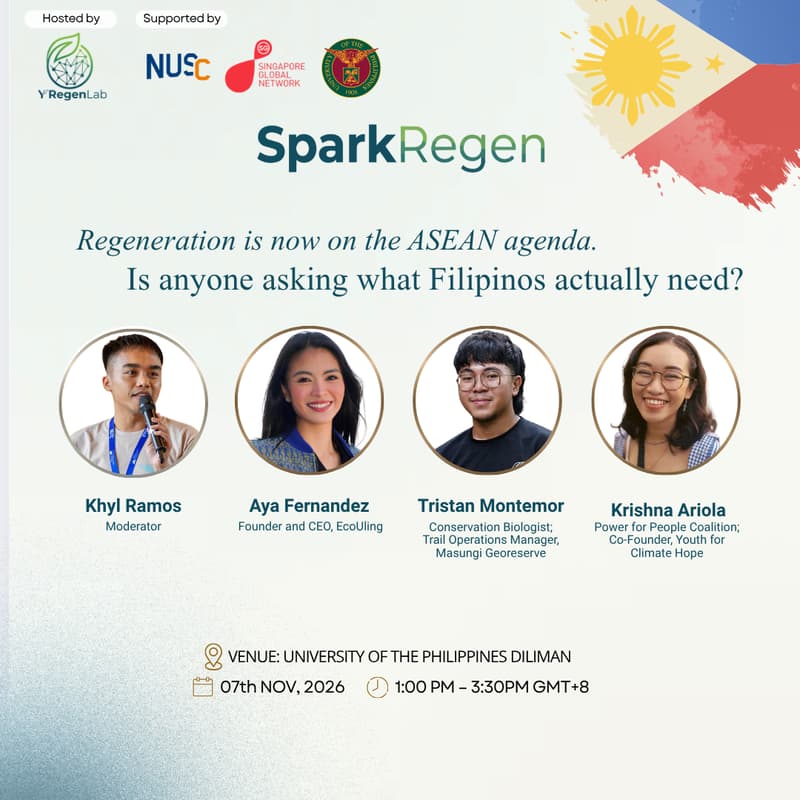 Cover Image for SparkRegen: The Regenerative Philippines - Reimagining Development for a Living Future