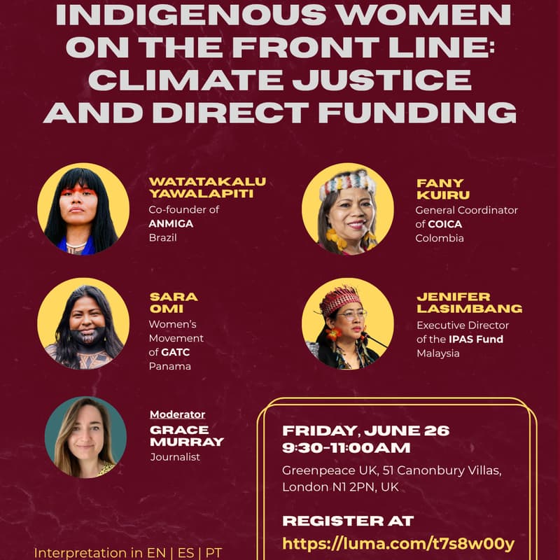 Cover Image for Indigenous Women on the Front Line: Climate Justice and Direct Funding