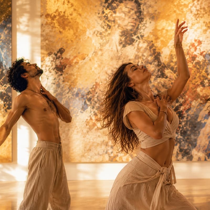 Cover Image for A Dance of Emotions — Being Human. A Movement Exploration At The Fusion Art Gallery