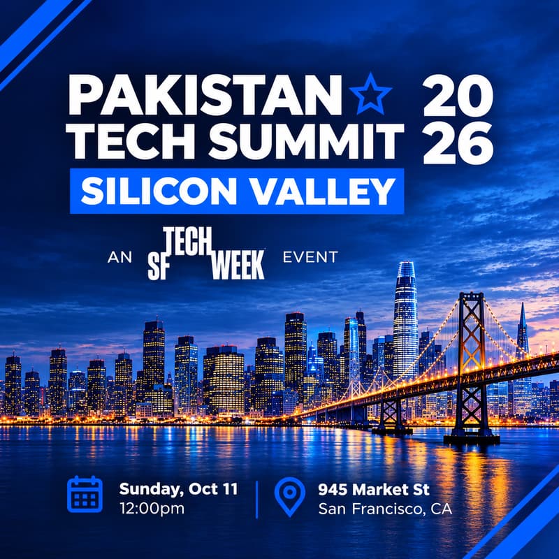 Cover Image for 15th Pakistan Tech Summit - #SFTechWeek