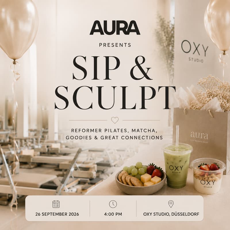 Cover Image for Aura presents: Sip & Sculpt | Düsseldorf