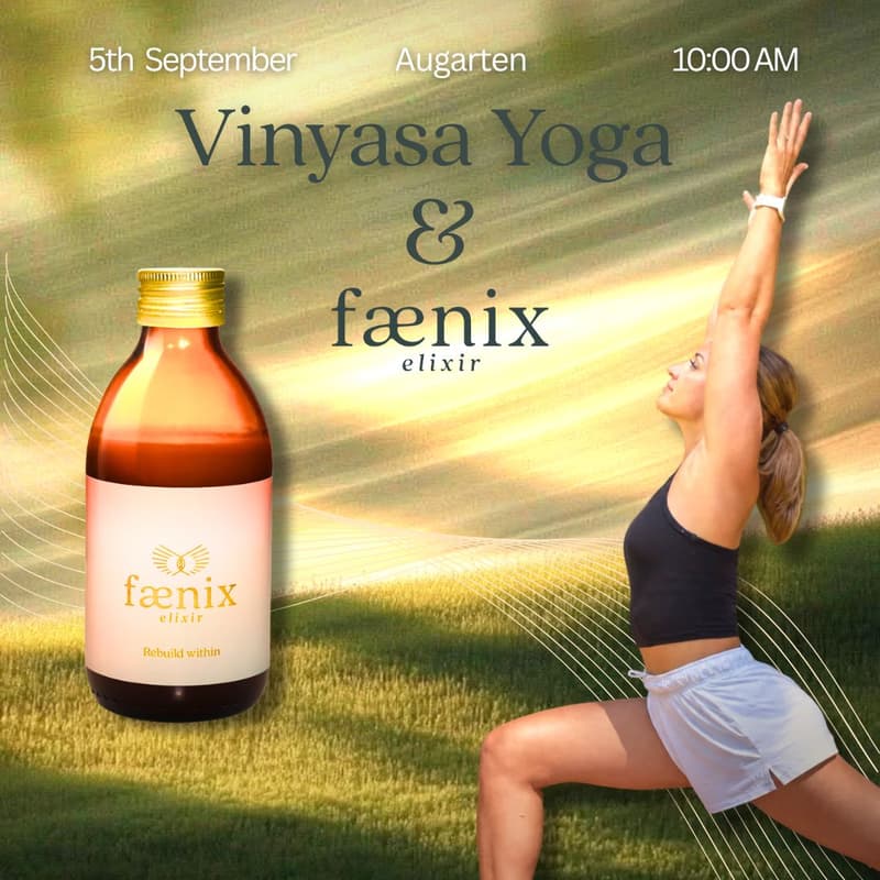 Cover Image for Vinyasa Yoga & faenix elixir