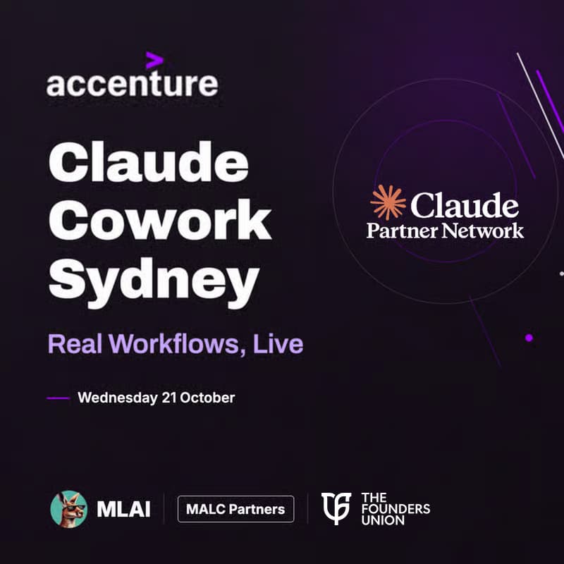 Cover Image for Accenture x Claude Cowork Sydney