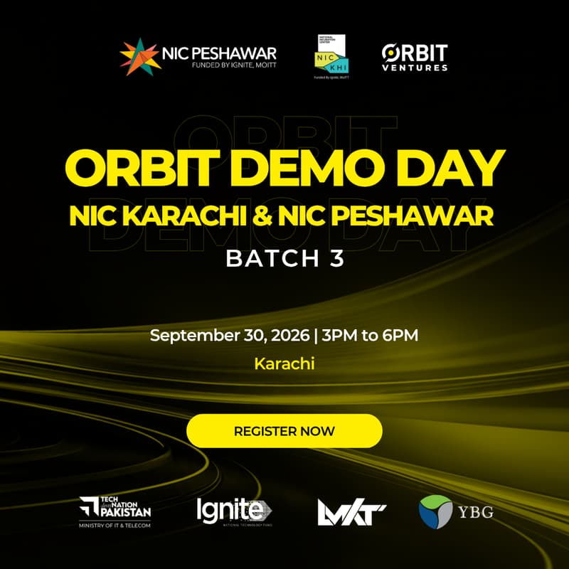 Cover Image for Orbit Demo Day – NIC Karachi & NIC Peshawar