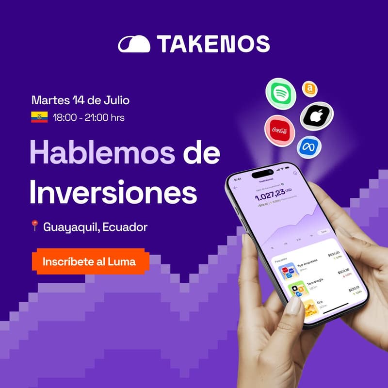 Cover Image for Evento sobre Inversiones by Takenos