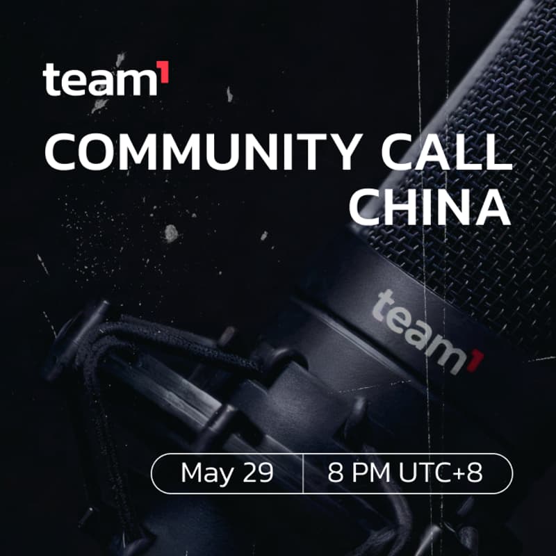 Cover Image for Team1 China 中文社区线上欢聚会 - 5月