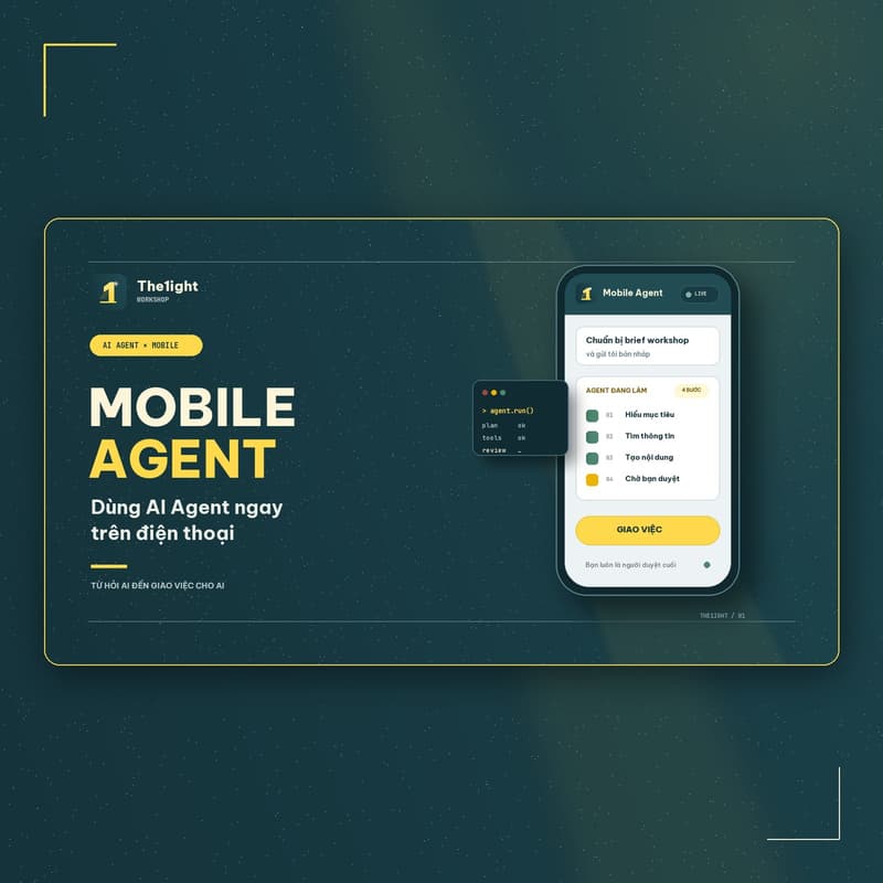 Cover Image for Mobile Agent - Dùng AI Agent qua điện thoại với Hermes và OpenClaw