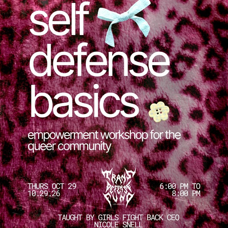 Cover Image for Self-Defense Basics Empowerment Workshop for the Queer Community