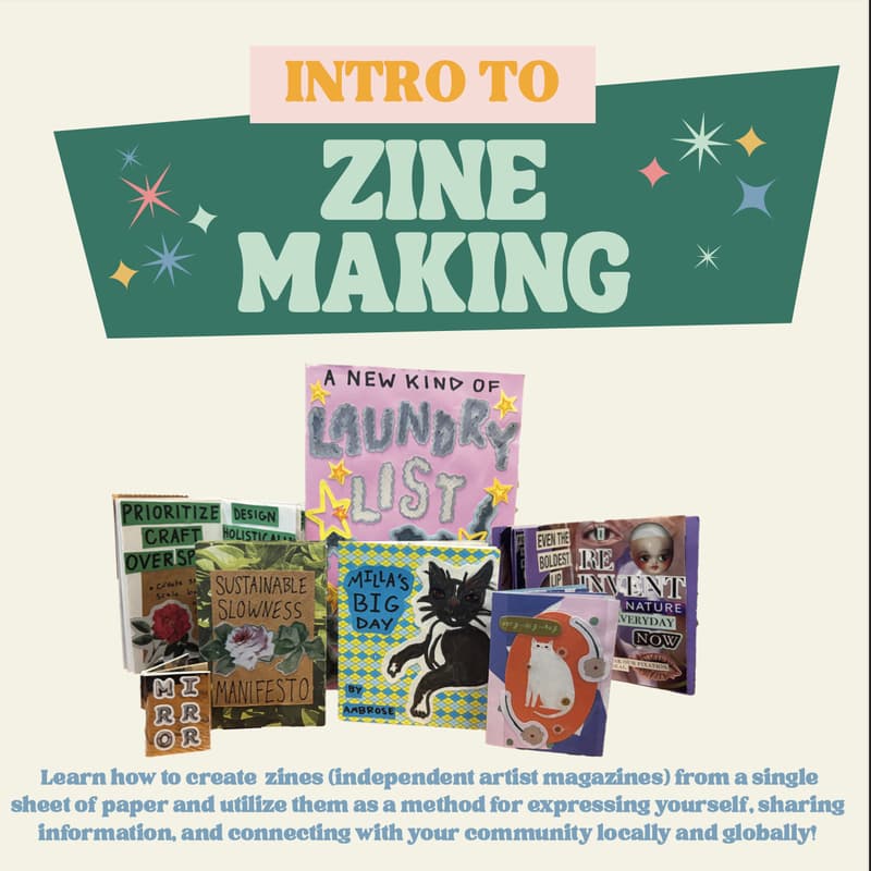 Cover Image for Intro to Zine Making