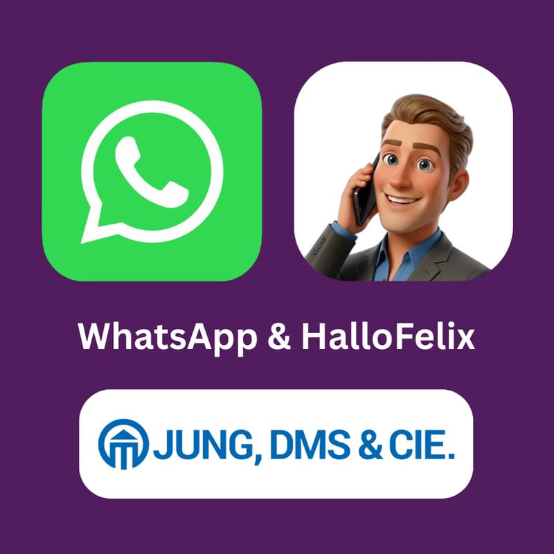Cover Image for WhatsApp und die KI-Bürokraft HalloFelix zusammen mit dem iCRM effektiv nutzen