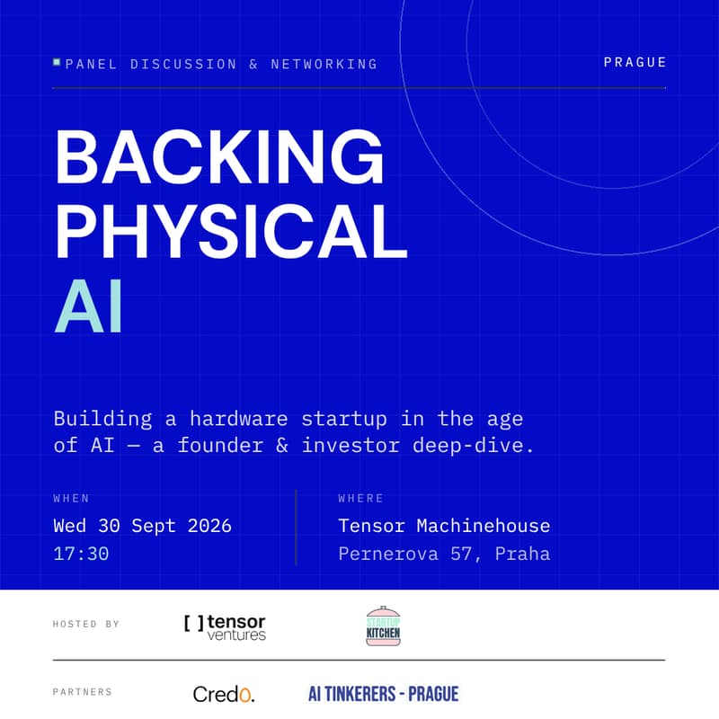 Cover Image for Backing Physical AI: Building a hardware startup in the age of AI