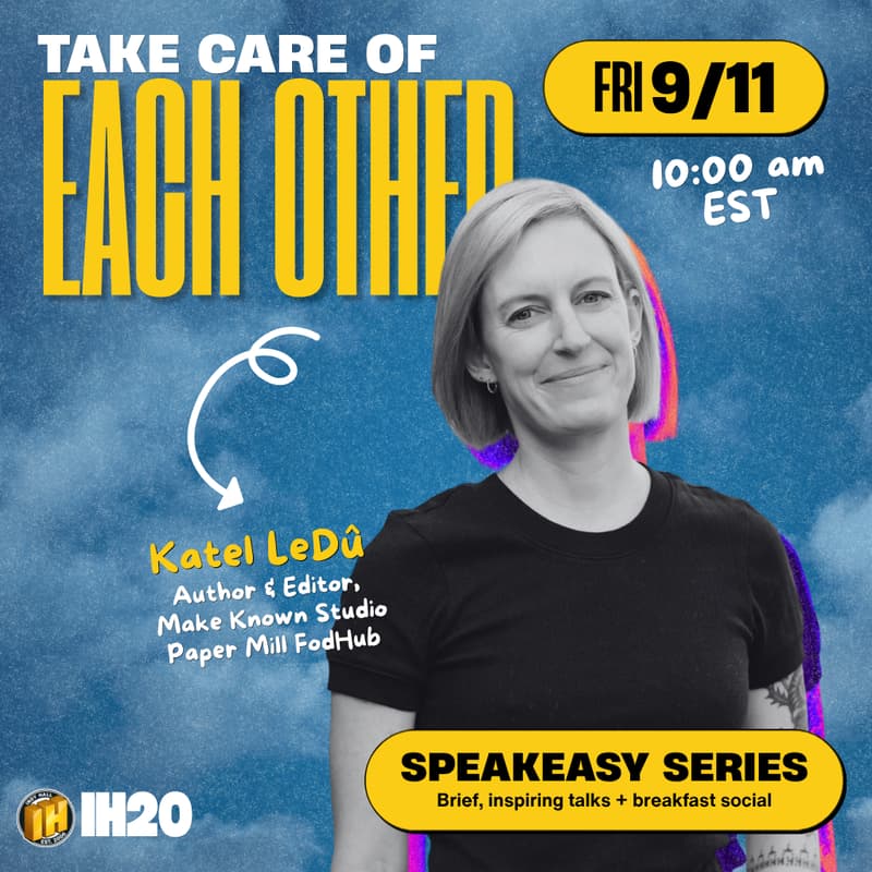 Cover Image for IH20: Speak Easy Series w/ Katel LeDû