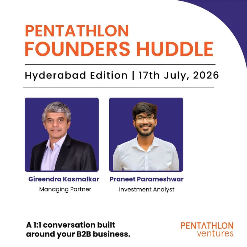Cover Image for Pentathlon Founders Huddle | Hyderabad Edition