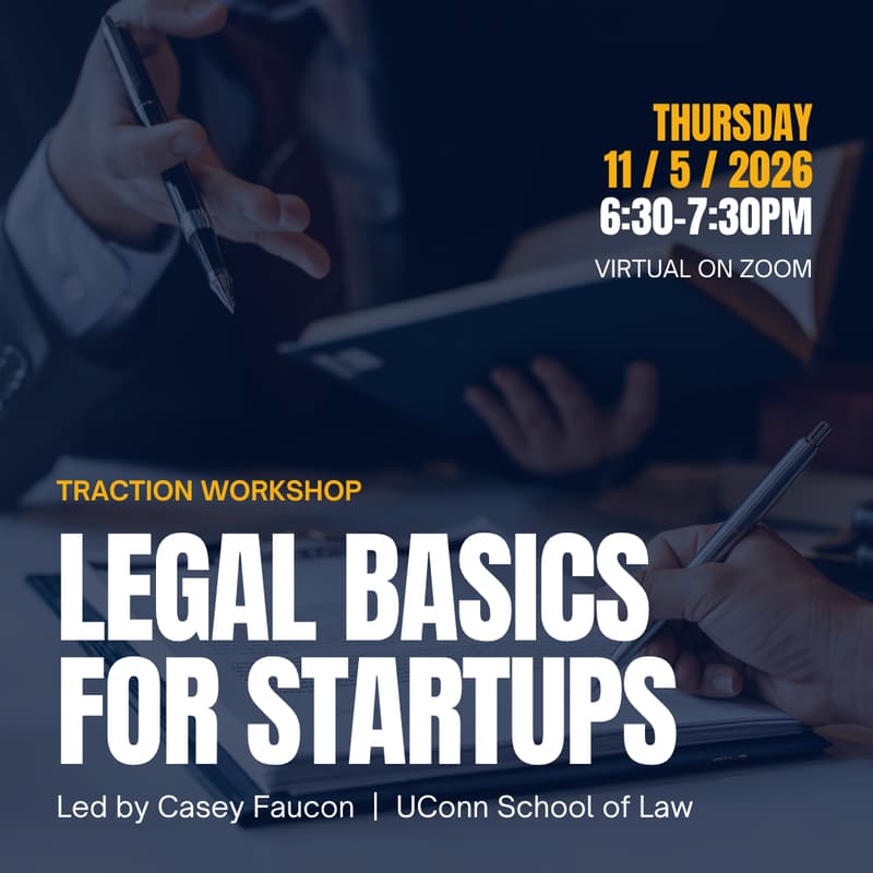 Cover Image for CCEI Traction Workshop: Legal Basics for Startups