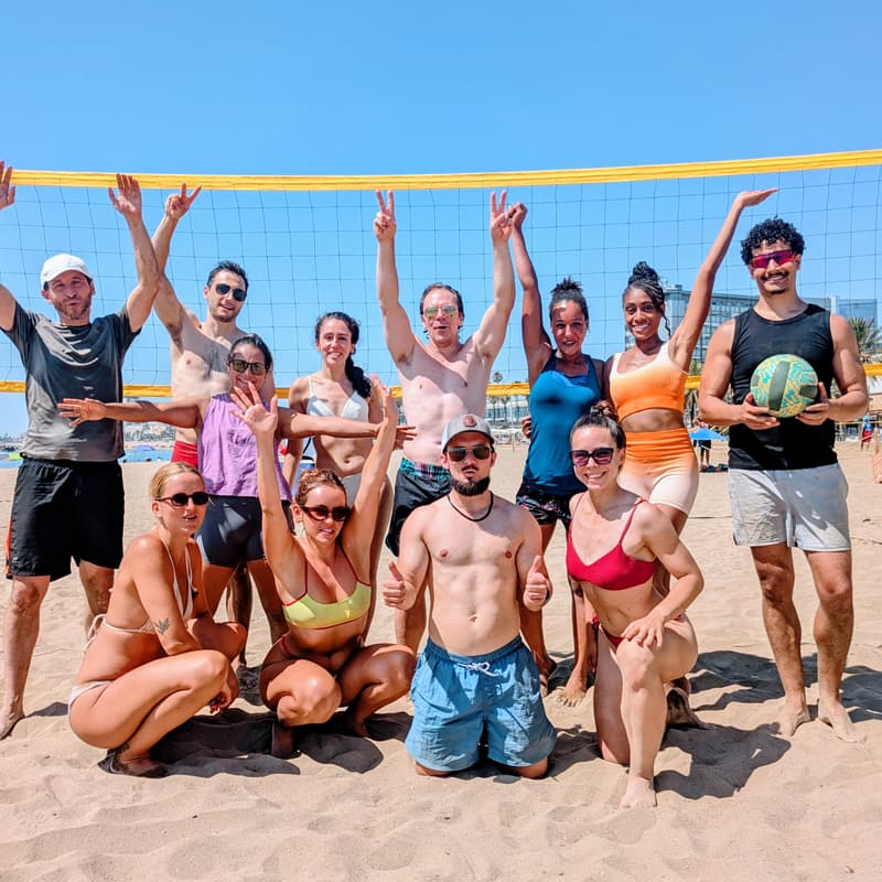 Cover Image for SEA, NETS & SUN β§ Beach Volley with BCN Entrepreneurs & Professionals, Beginner-Friendly!