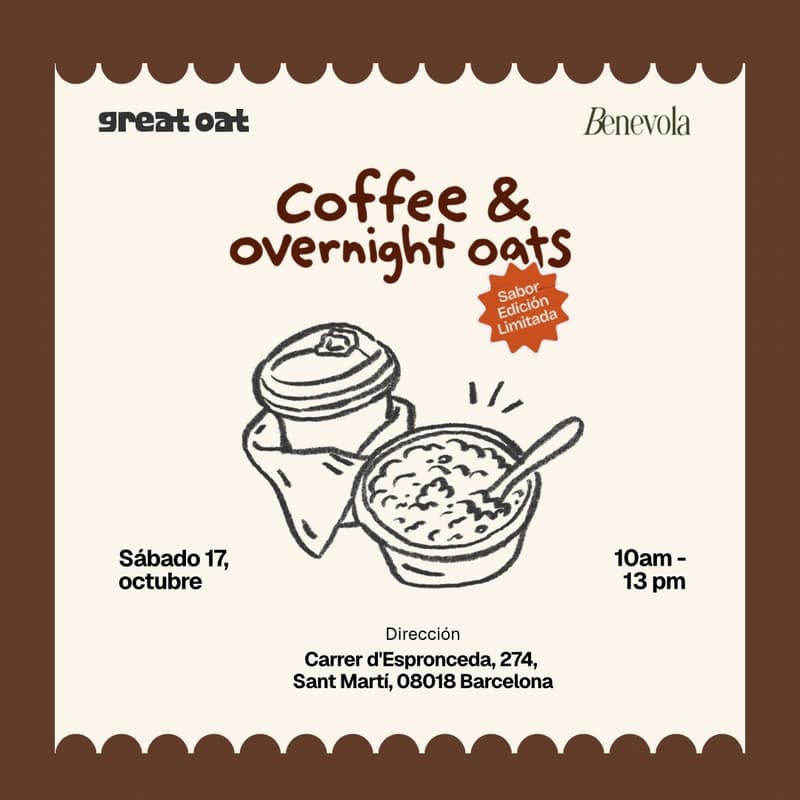 Cover Image for Not Your Usual Breakfast — Great Oat x Benevola