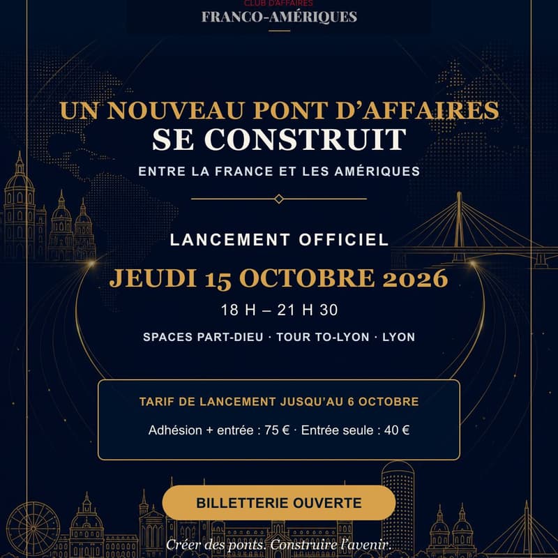 Cover Image for Lancement Club d'Affaires Franco-Amérique