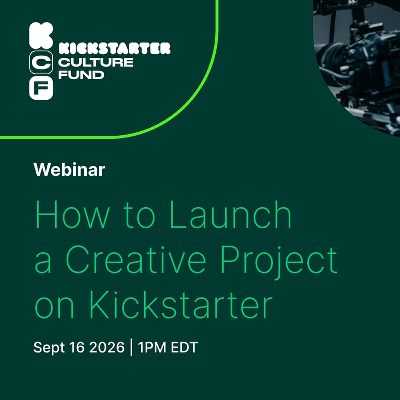 Cover Image for How to Launch a Creative Project on Kickstarter