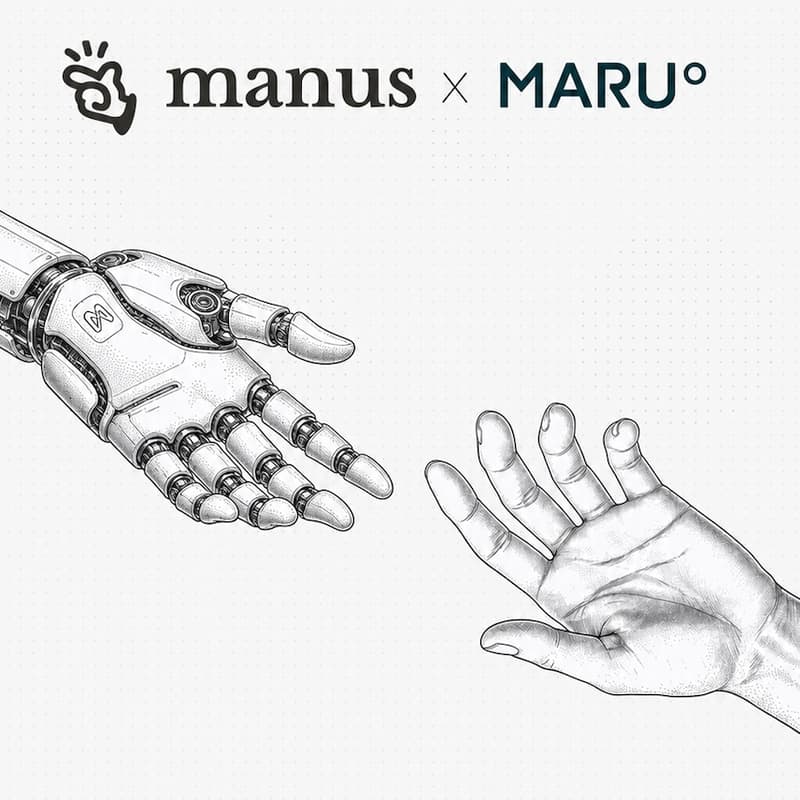 Cover Image for Manus x Maru 스타트업의 업무 효율을 10배 높이는 비결