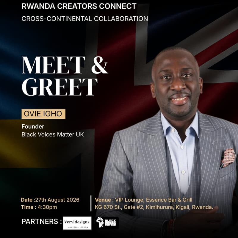 Cover Image for UK & Rwanda Creators Meet & Greet