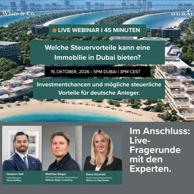 Cover Image for Welche Steuervorteile kann eine Immobilie in Dubai bieten?