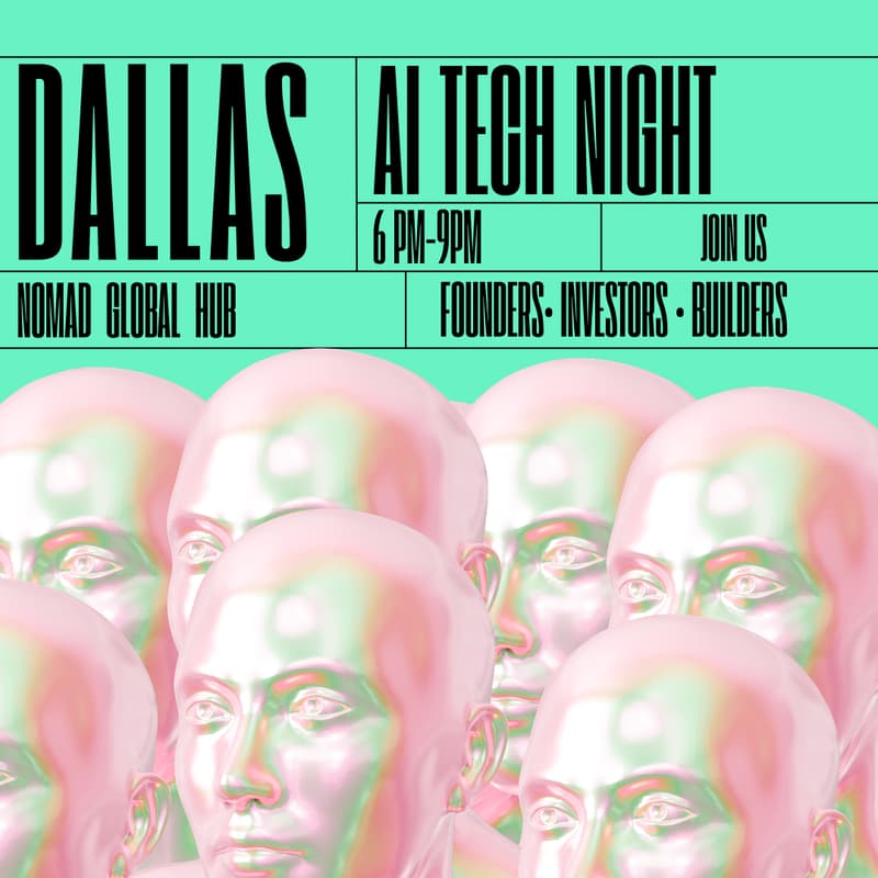 Cover Image for AI Tech & Startup Night — Dallas
