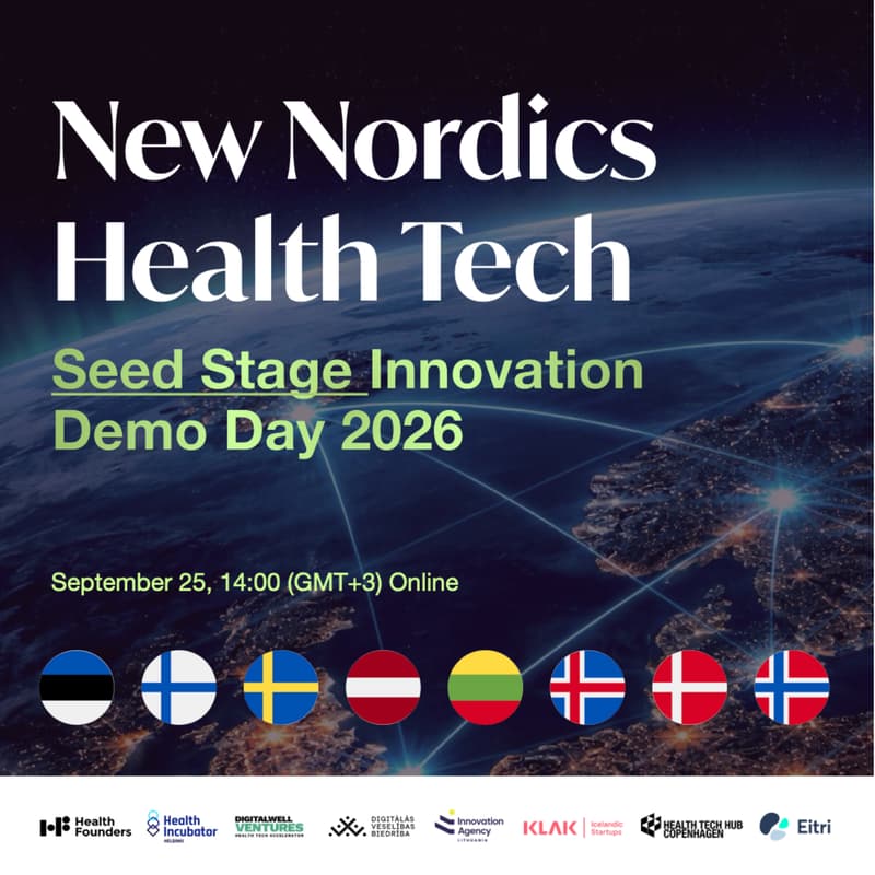 Cover Image for New Nordics Health Technology Demo Day 2026