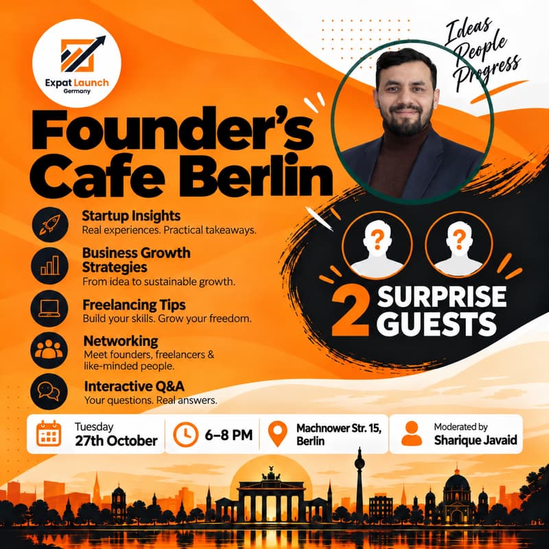 Cover Image for Founder’s Café in Berlin