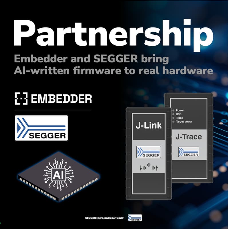 Cover Image for SEGGER x Embedder AI Debugging