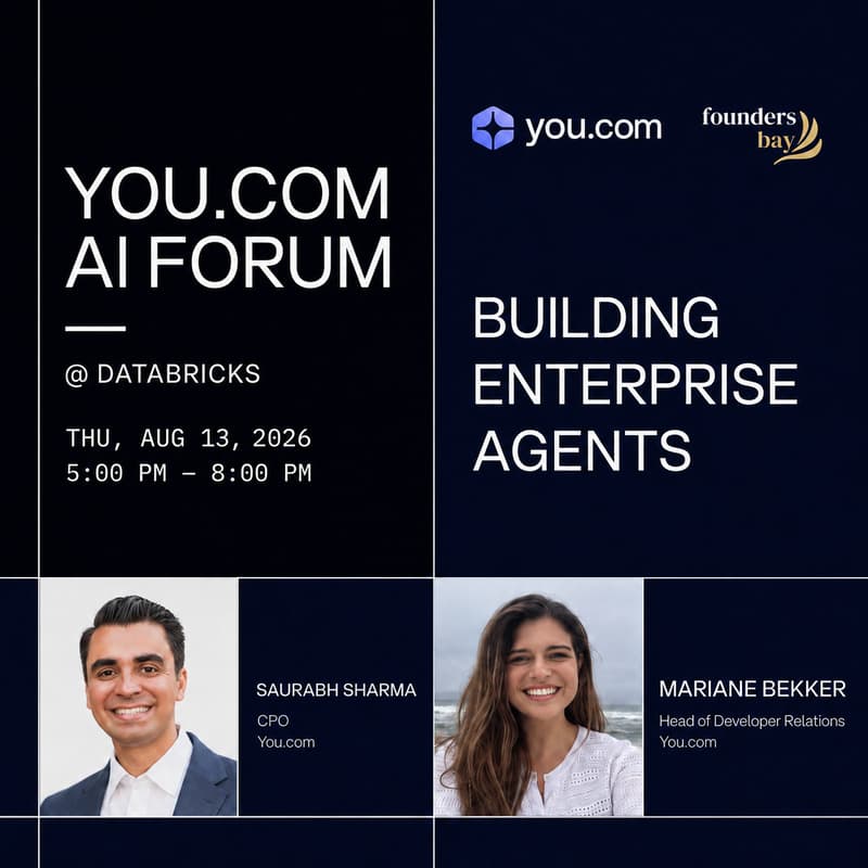 Cover Image for You.com AI Forum @ Databricks