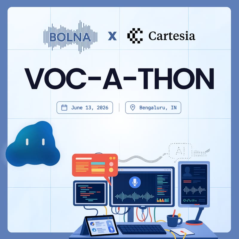 Cover Image for Bolna x Cartesia: Voc-a-thon