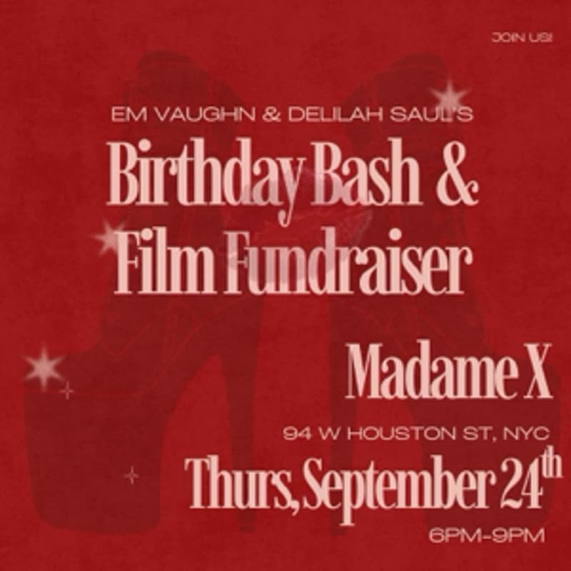 Cover Image for Birthday Bash & Film Fundraiser