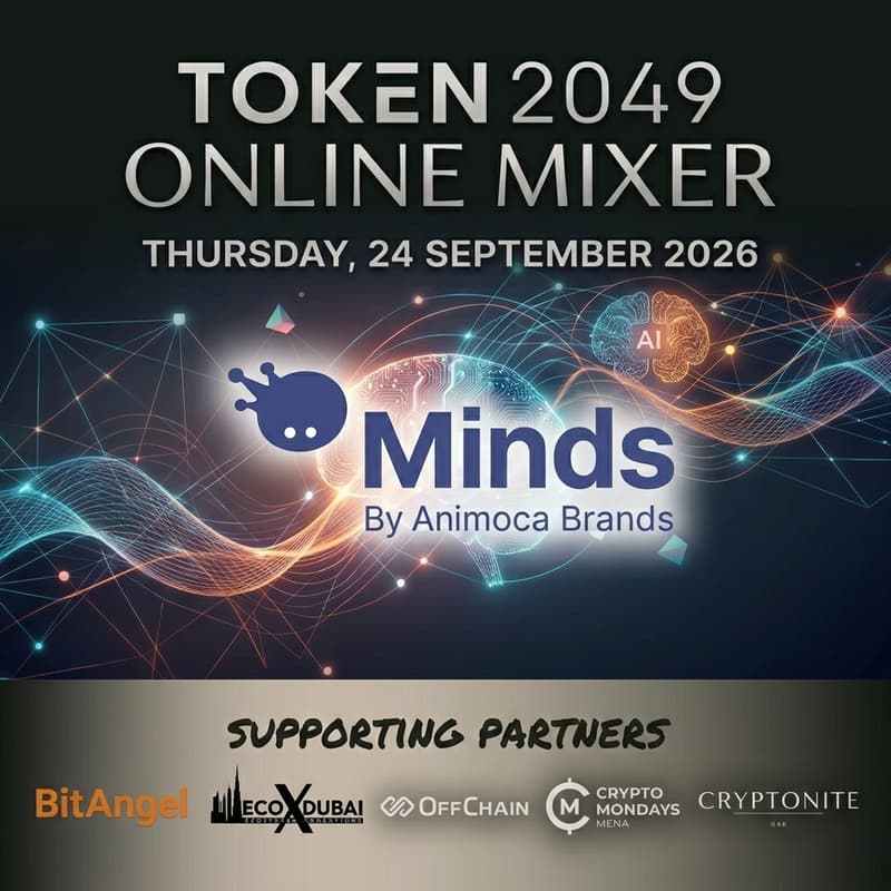 Cover Image for TOKEN2049 Online Mixer: Pre-Conference Networking