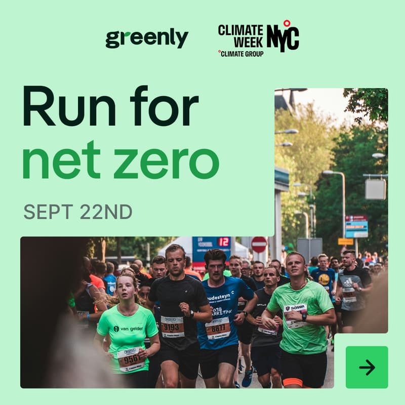 Cover Image for 🌍 RUN FOR NET ZERO - Greenly x The Climate Pledge 2026