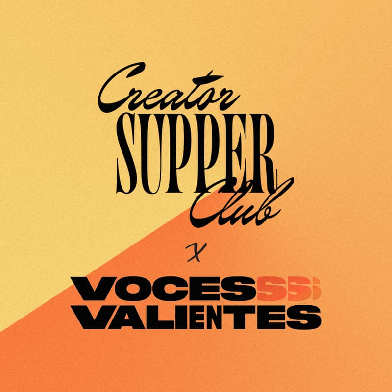 Cover Image for Latino Heritage Month Celebration | Creator Supper Club x Voces Valientes